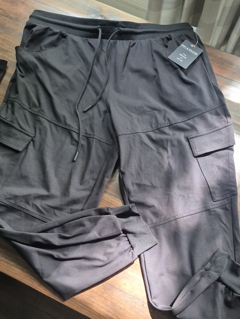 NWT Zac & Rachel Cargo Track Pants